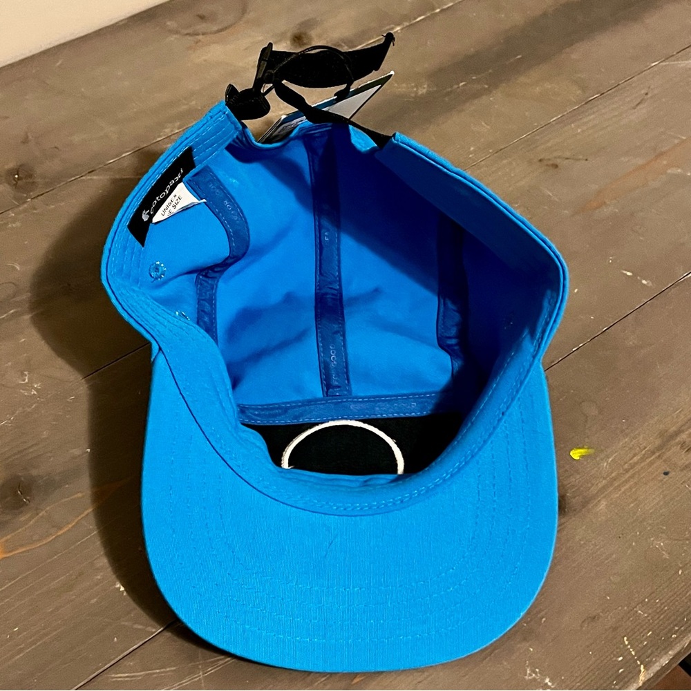 Cotopaxi Vibrant Blue Adjustable Cap, Camp Life 5 Panel Hat, unisex - Picture 4 of 6